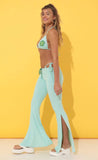 Terrycloth Pants in Green