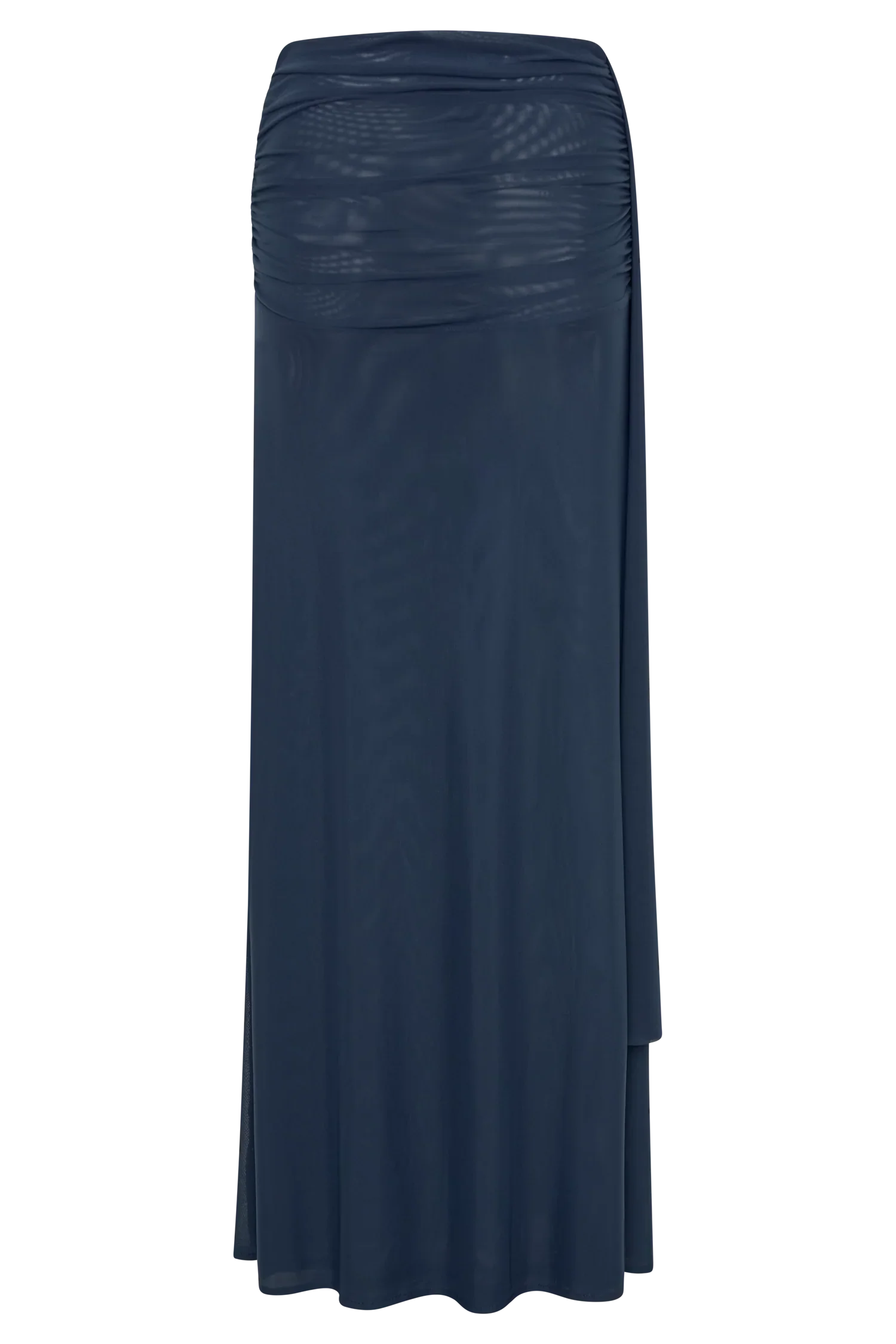 Arna Mesh Maxi Skirt Midnight Blue