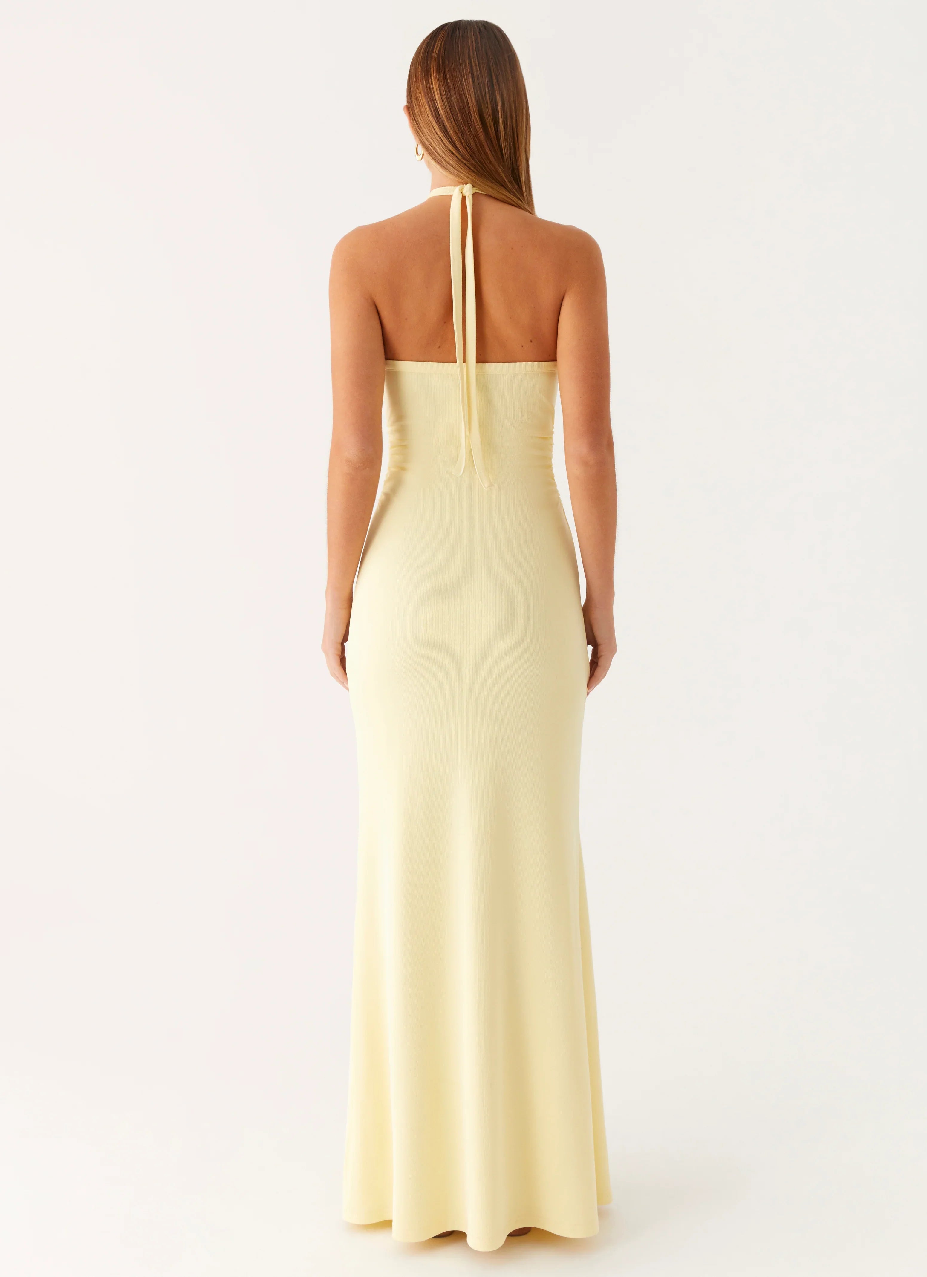 Instant Attraction Maxi Dress Yellow
