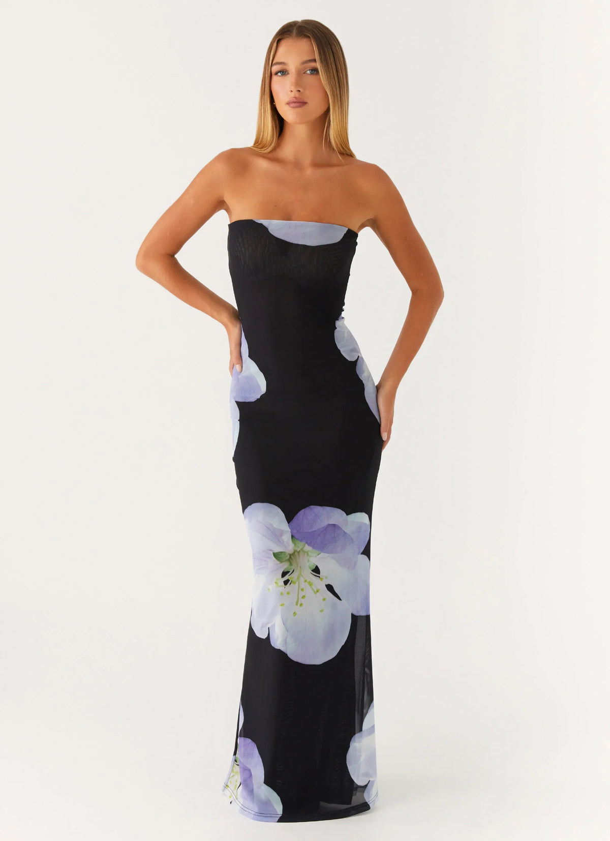 Jorja Maxi Dress Flower Print