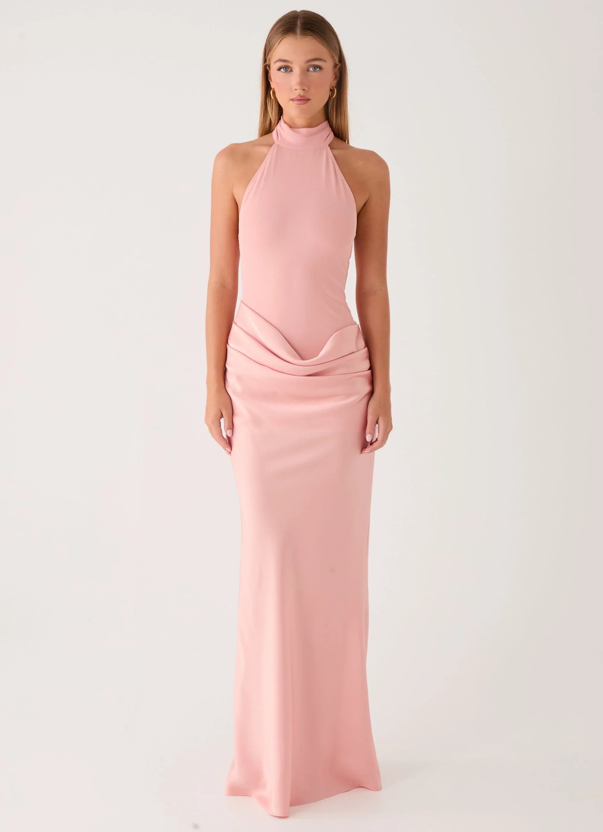 Kiyah Maxi Dress Peach