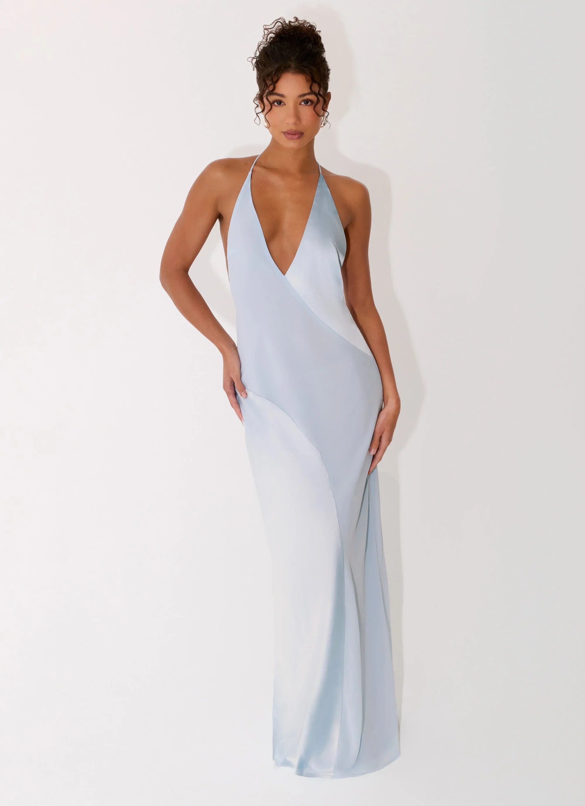Ellopez Maxi Dress Blue