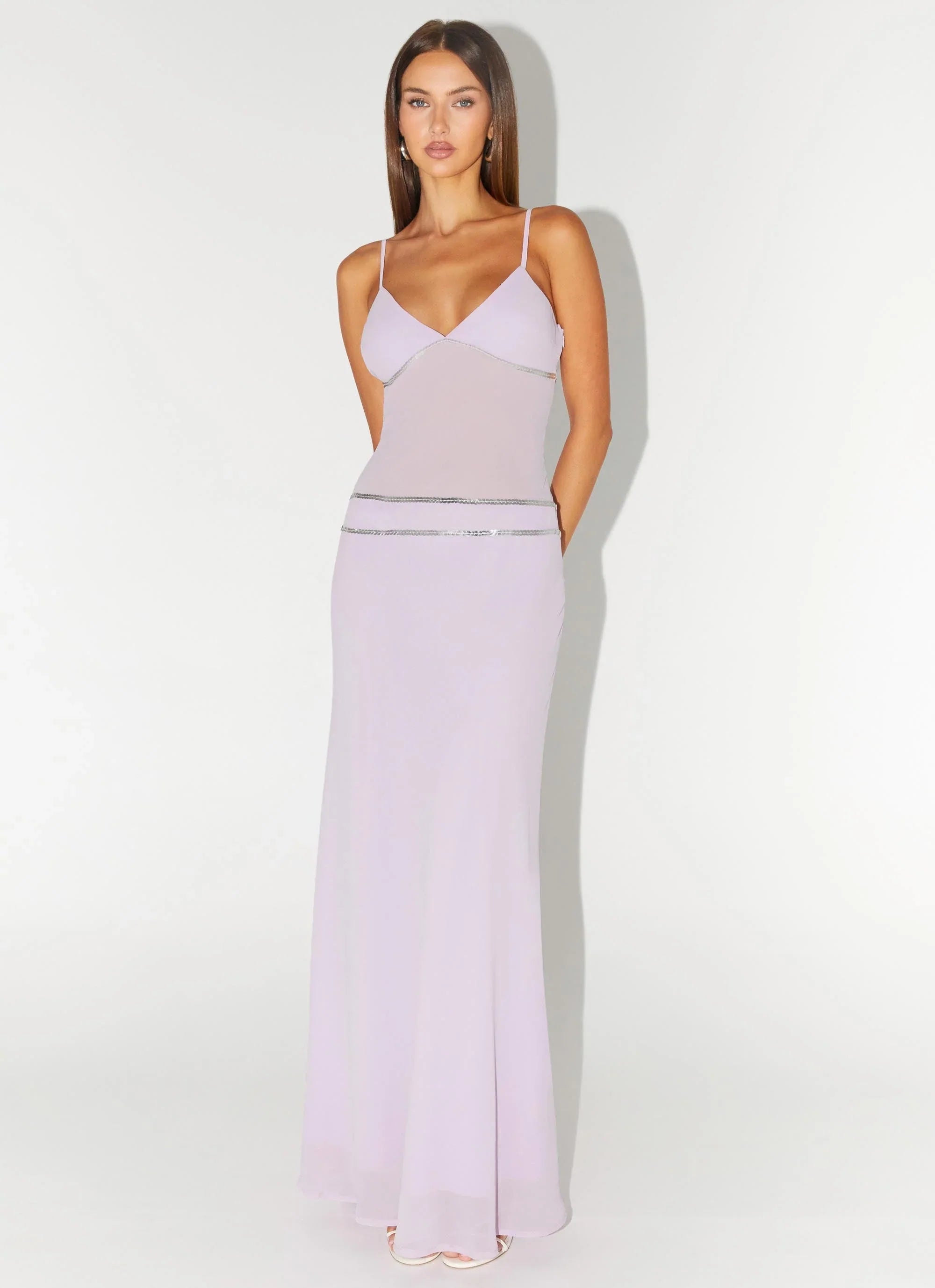 Sweet On You Maxi Dress Lavender