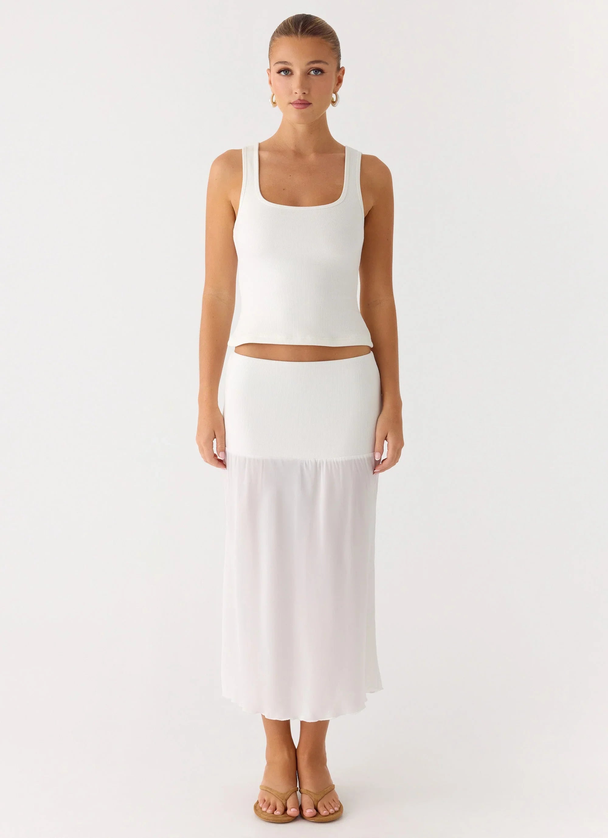 Connect My Heart Top White