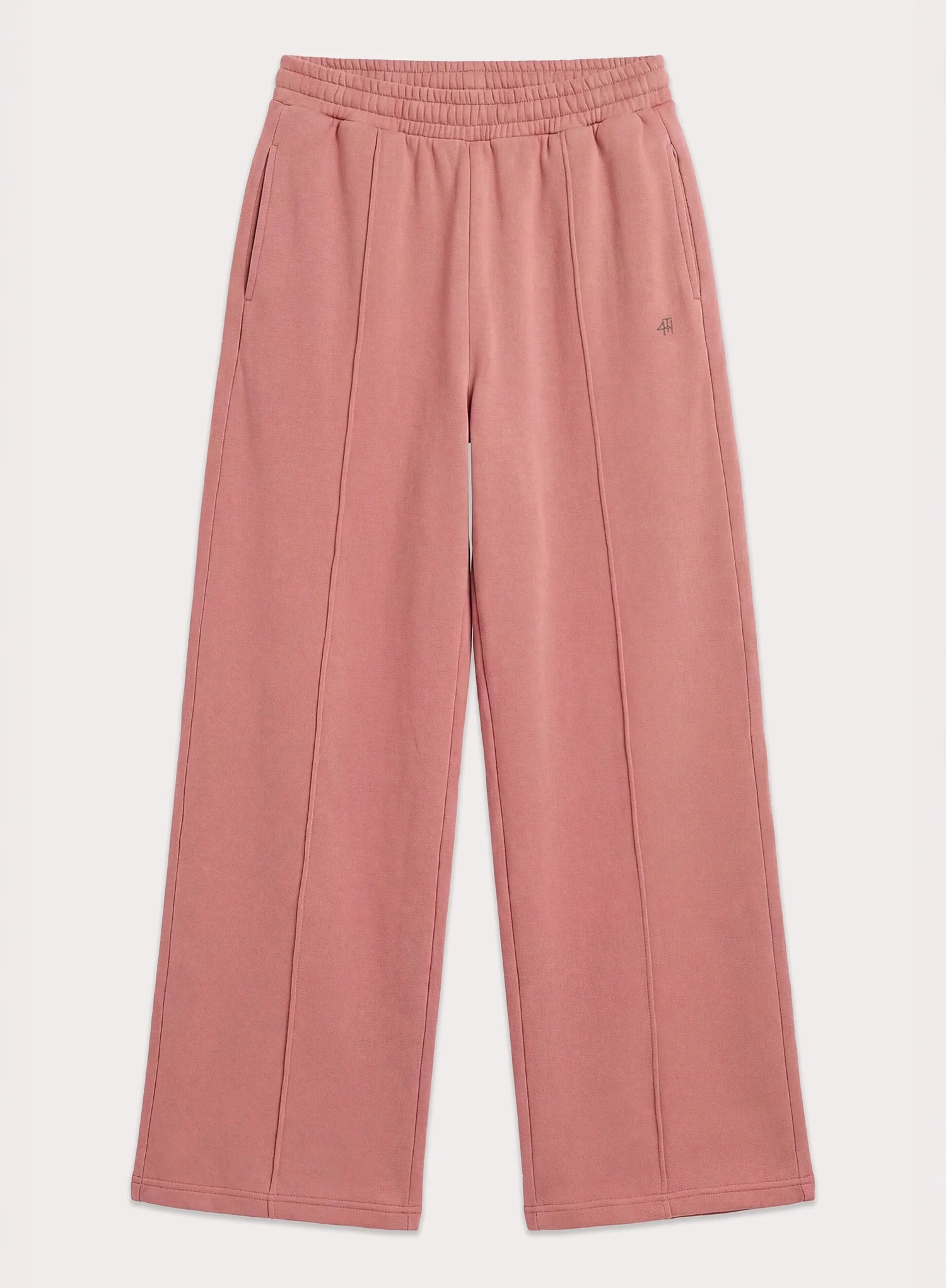 Pink 4th Wide Leg Branded Joggers