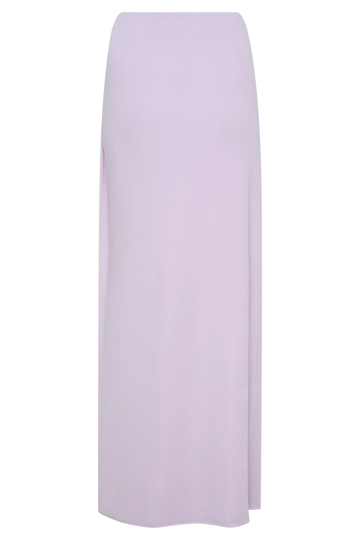 Bridget Slinky Maxi Skirt With Hardware Dusty Lilac
