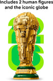 LEGO Editions FIFA World Cup Official Trophy Building Set Kit for Display in Bedroom Home Office Book Shelf Soccer Fans Collectible W World Cup 2026 Minifigure Gift for Birthdays 43020