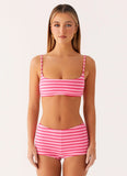 Mauritius Swim Short Pink Stripe