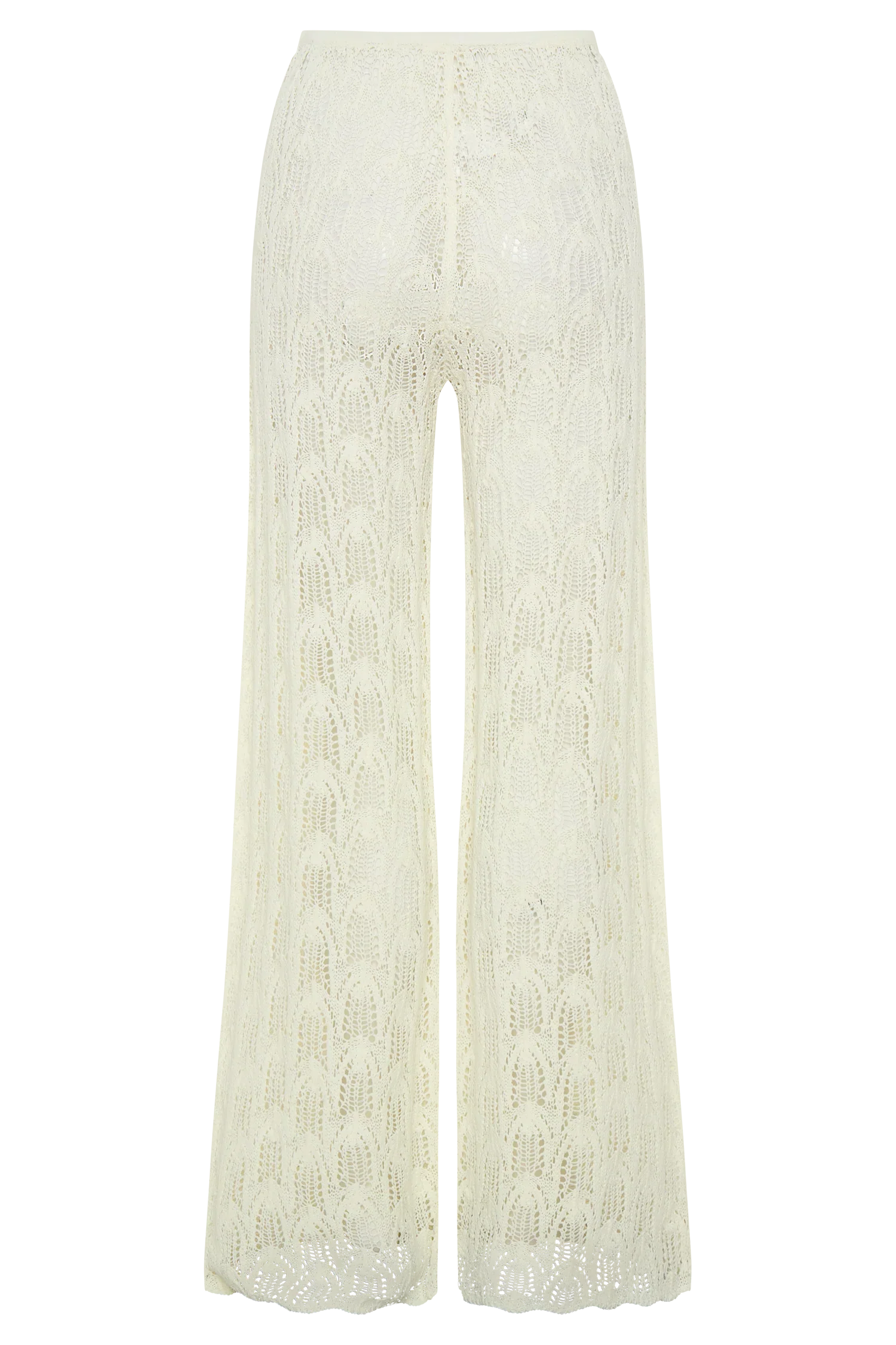 Glinda Crochet Pants Ivory