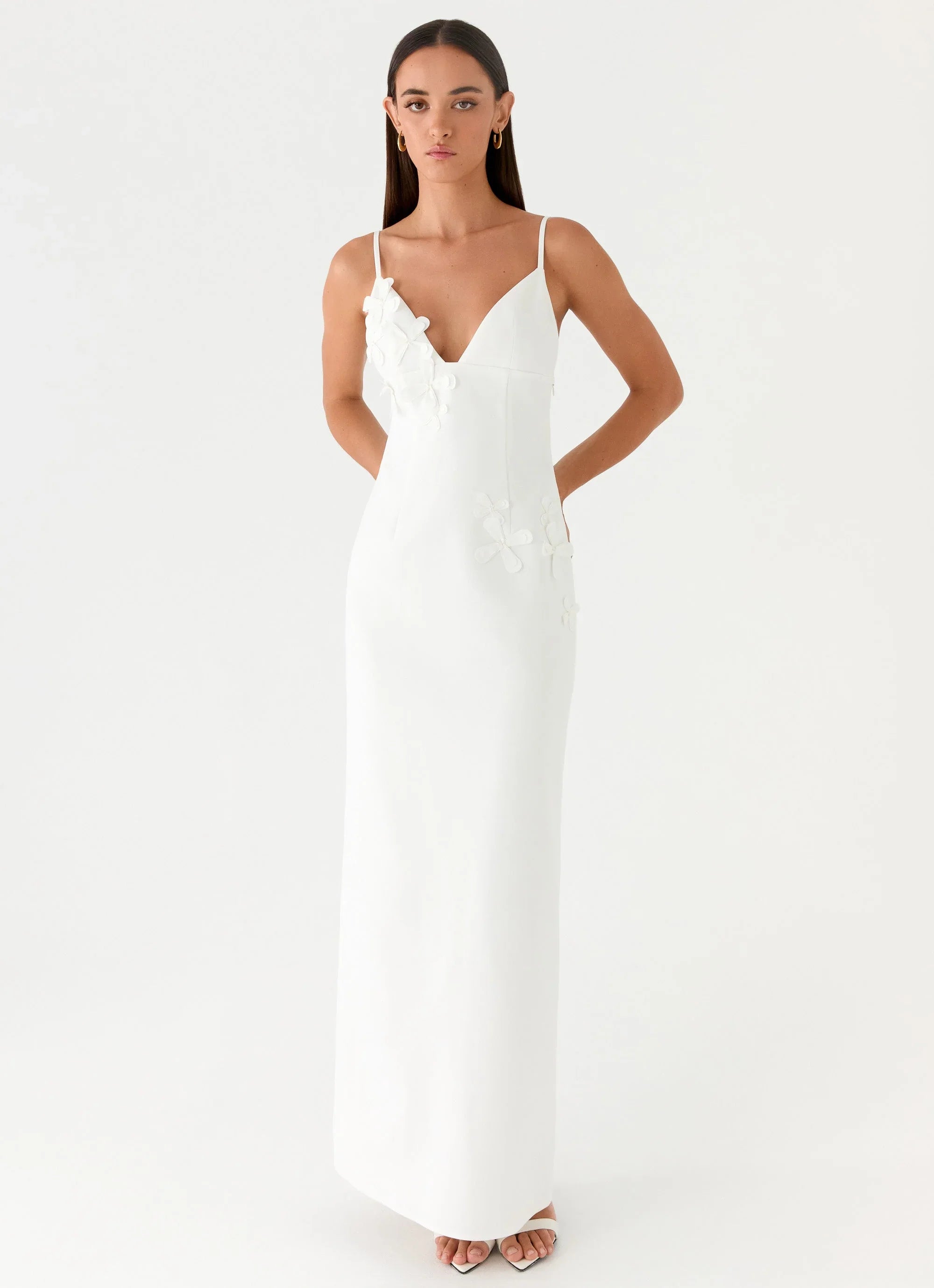 Lyris Maxi Dress White