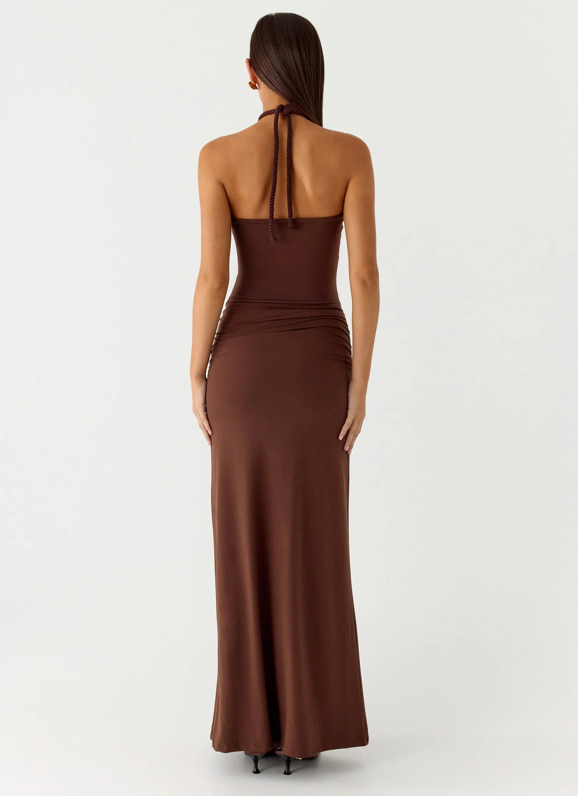 Sacred Maxi Dress Chocolate