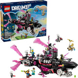LEGO DREAMZzz Nightmare Shark Submarine Building Toy for Kids Pretend Play Set Figures for Boys Girls Ages 9 Rebuild as a Battleship or Submarine Toy Gift Idea for Birthdays 71500