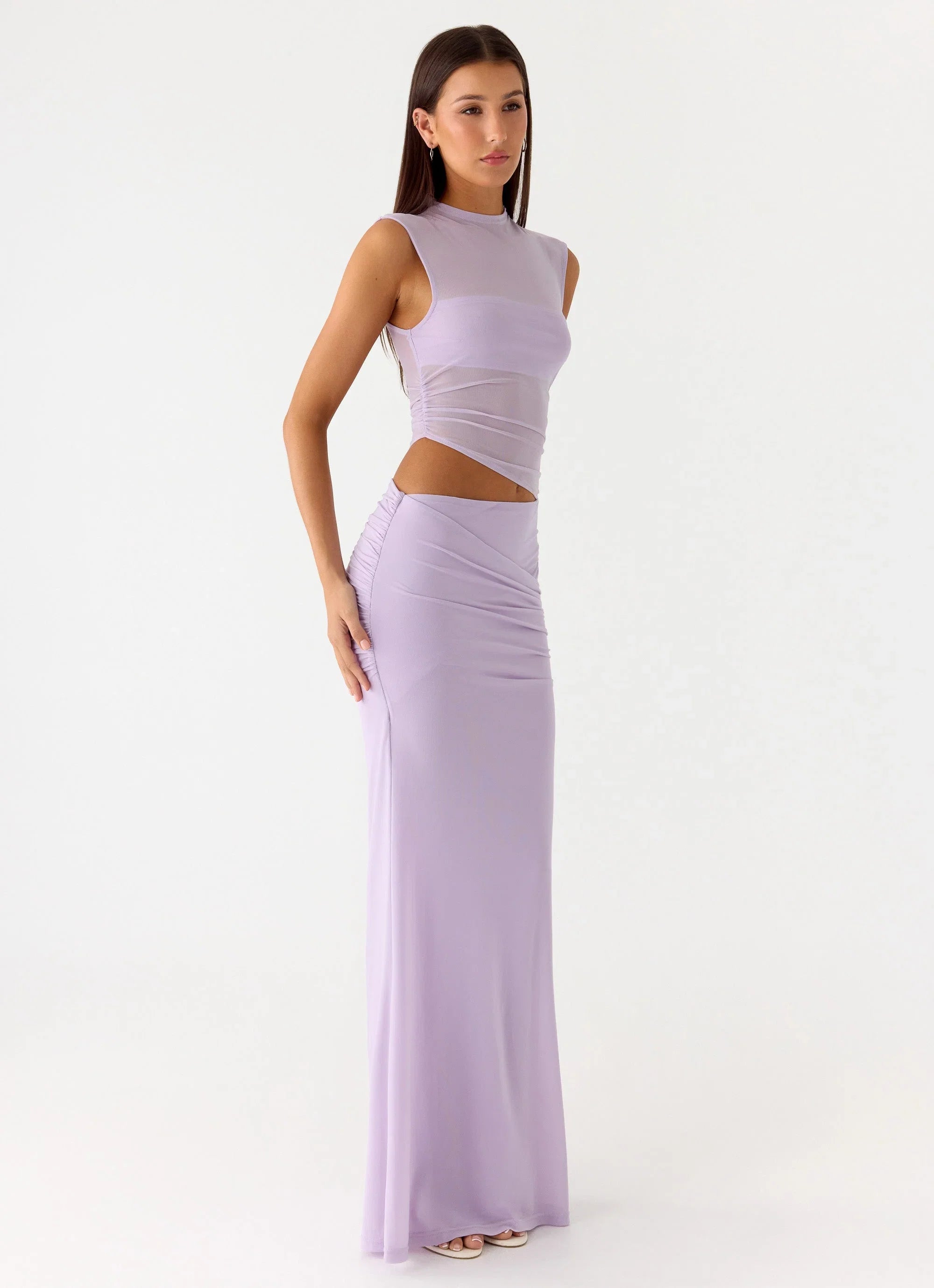 Briony Maxi Dress Lavender