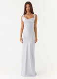 Zandie Maxi Dress Misty Blue