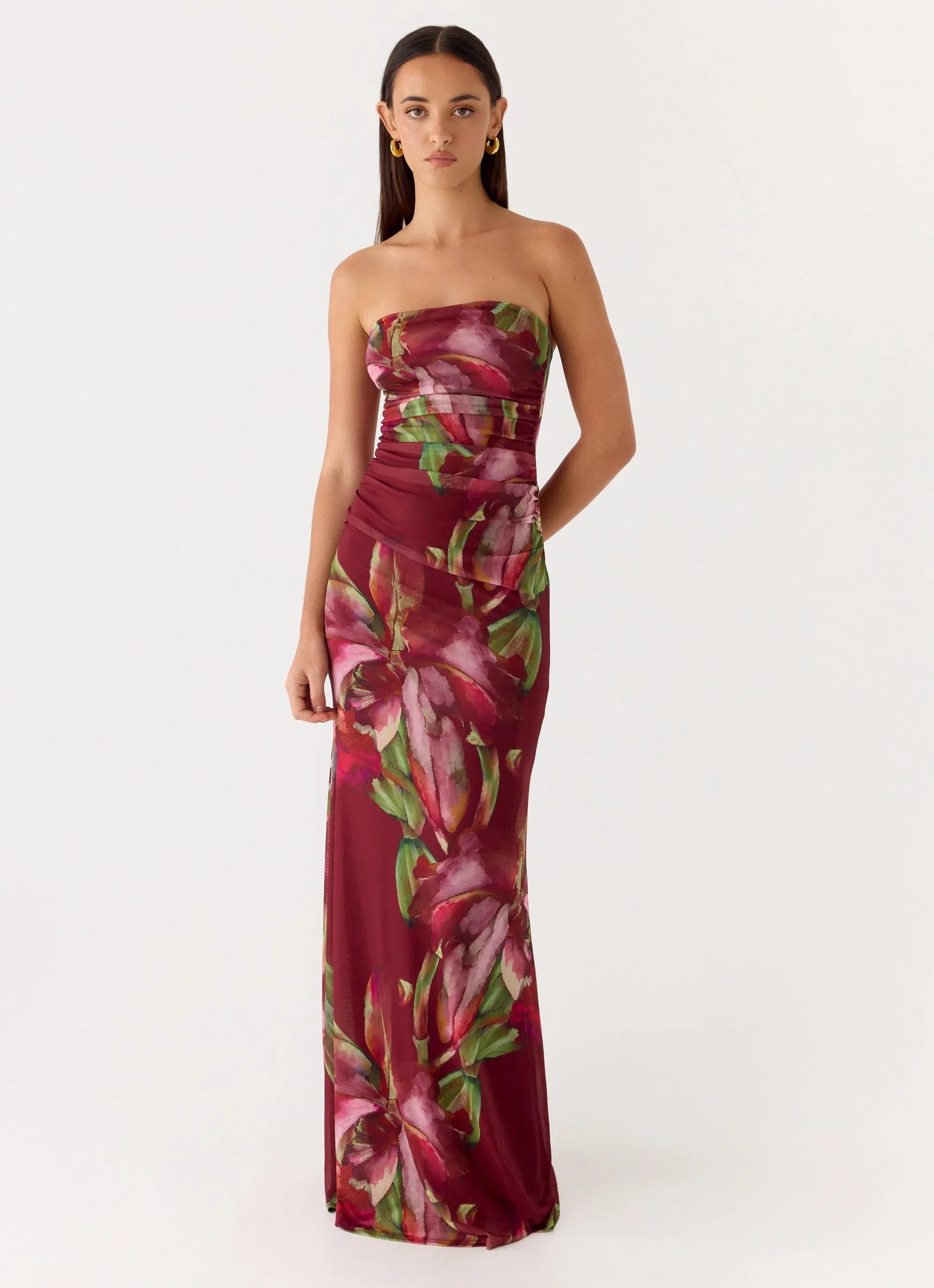 Iroha Strapless Maxi Dress Cuba Cuba