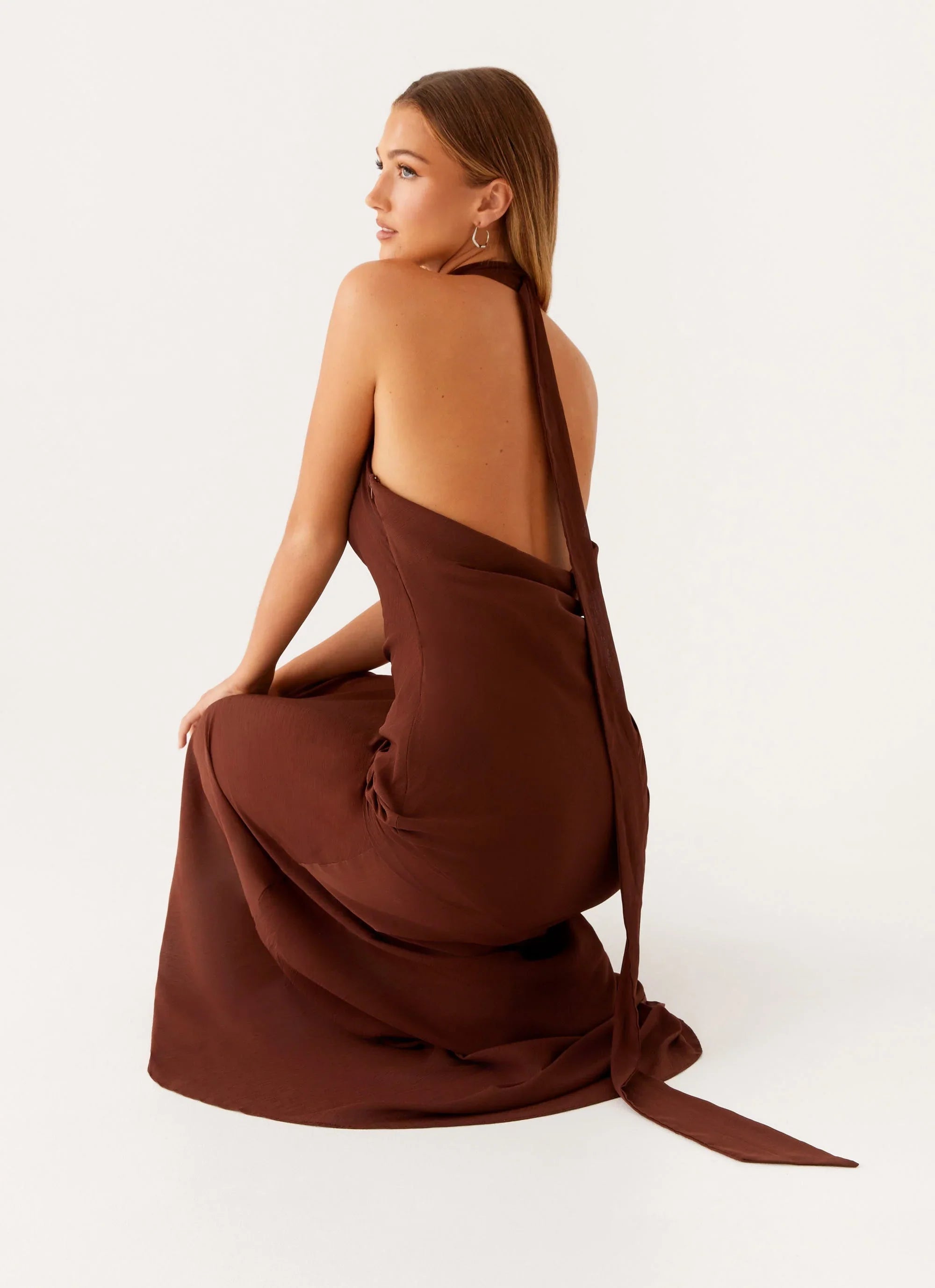 Sullivan Maxi Dress Chocolate