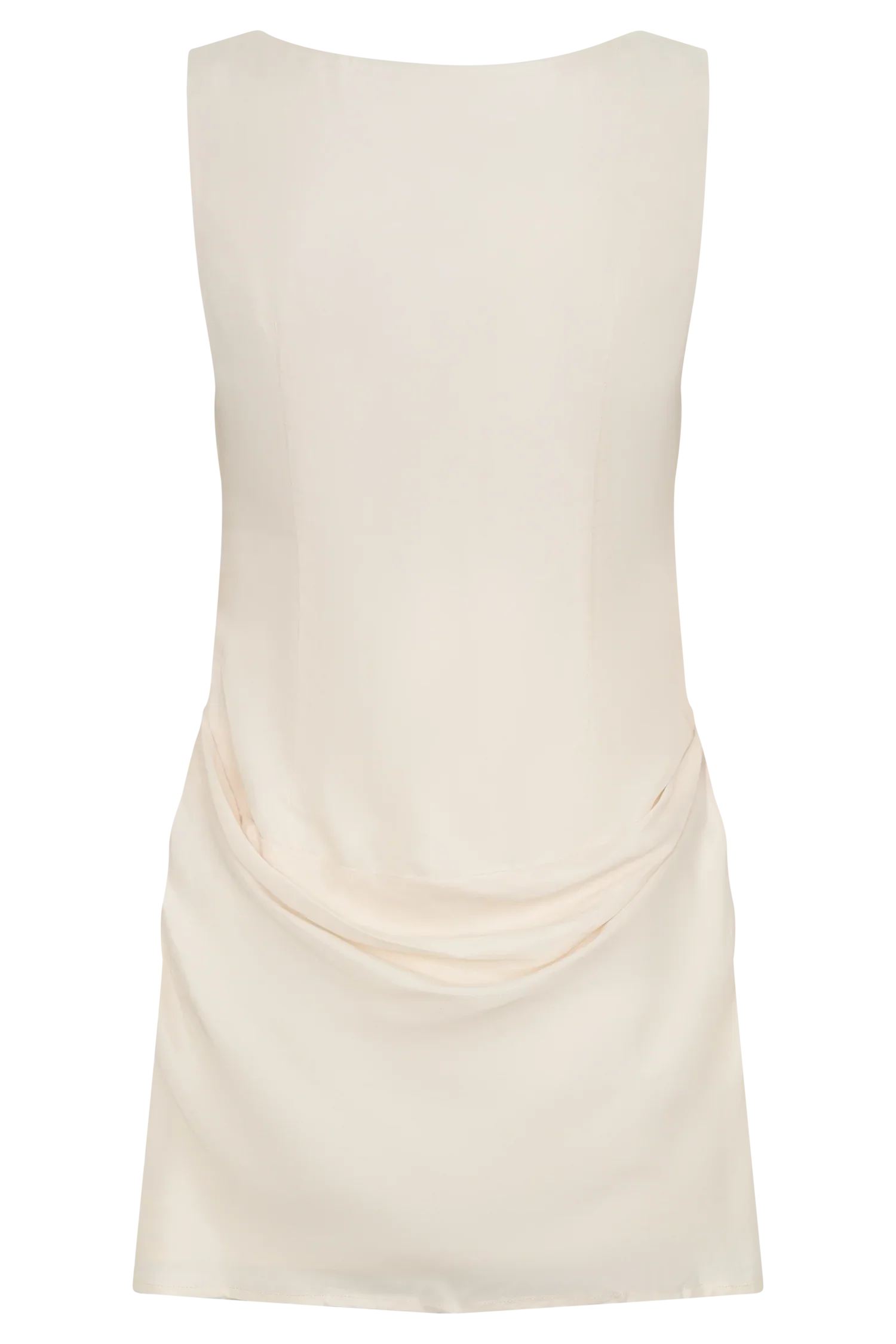 Bexley Draped Mini Dress Ivory