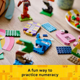 LEGO Birthday Numbers Educational Counting Building Toy for Boys Girls Ages 6 Birthday Decoration for Kids Fun Gift Idea 40807