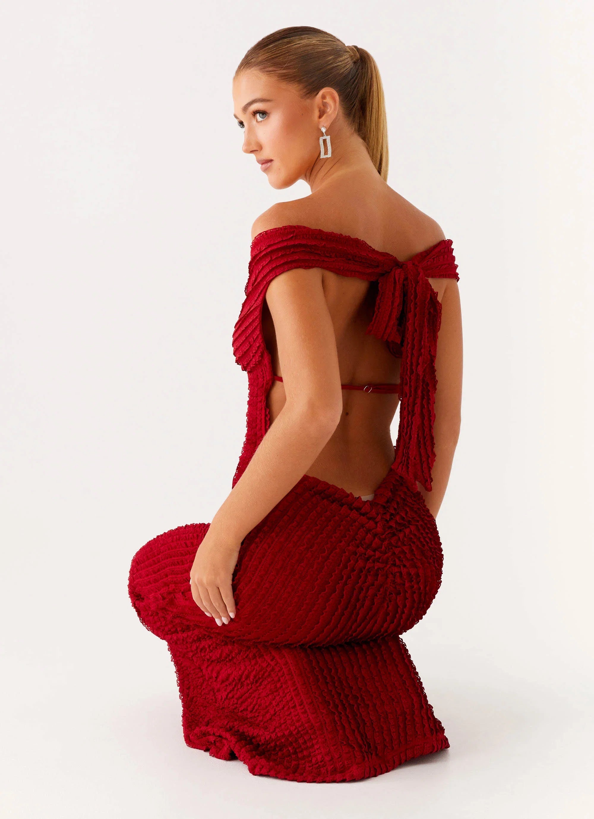 Chantelle Maxi Dress Red
