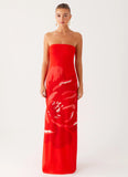 Fabian Maxi Dress Red