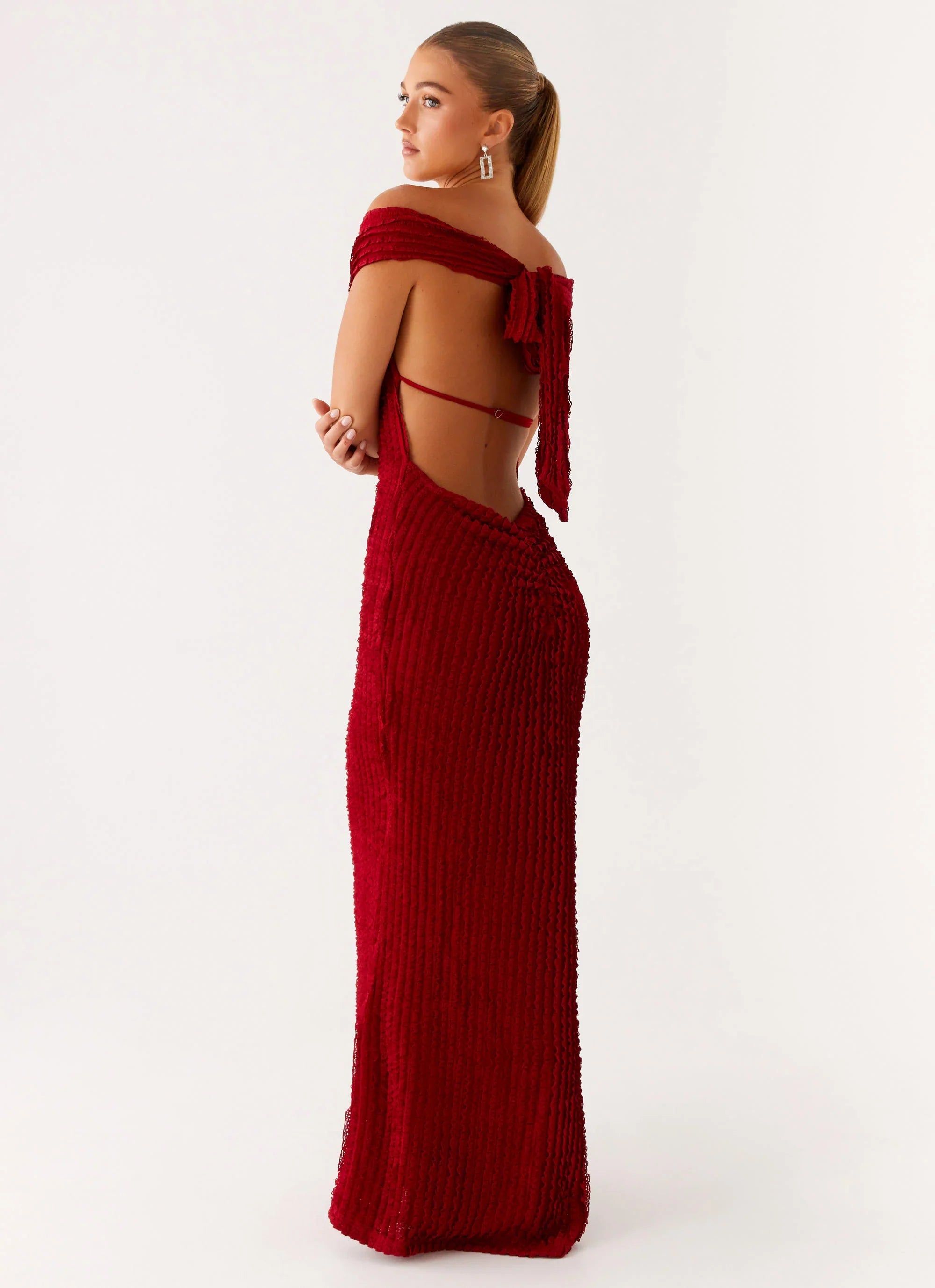 Chantelle Maxi Dress Red