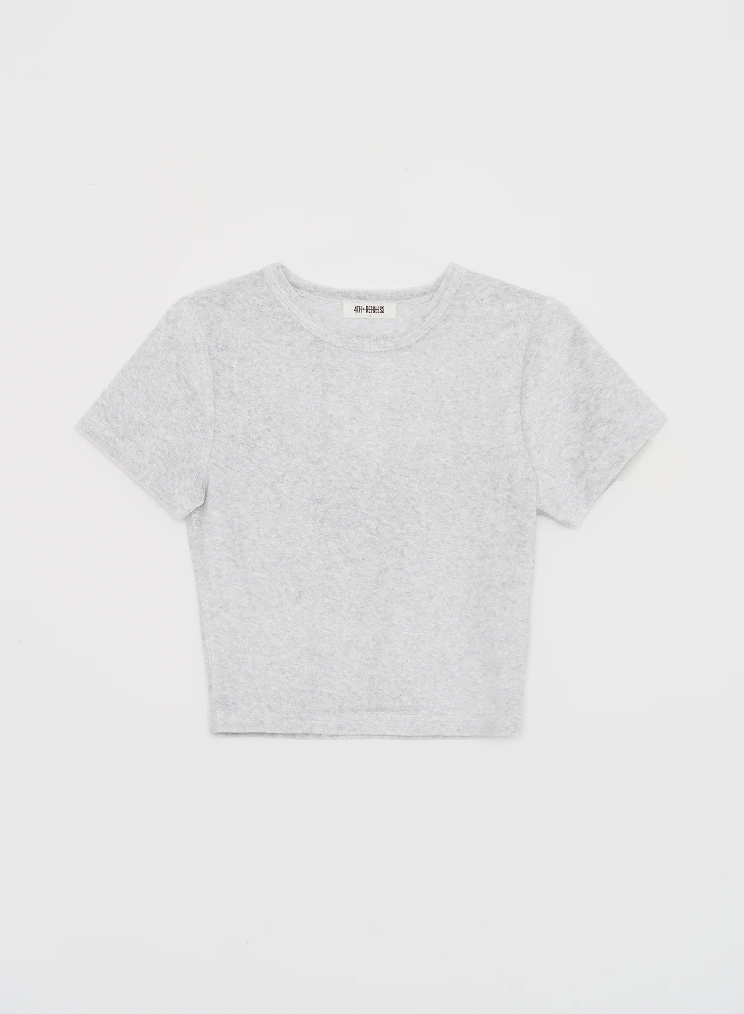 Grey Towelling Baby Tee