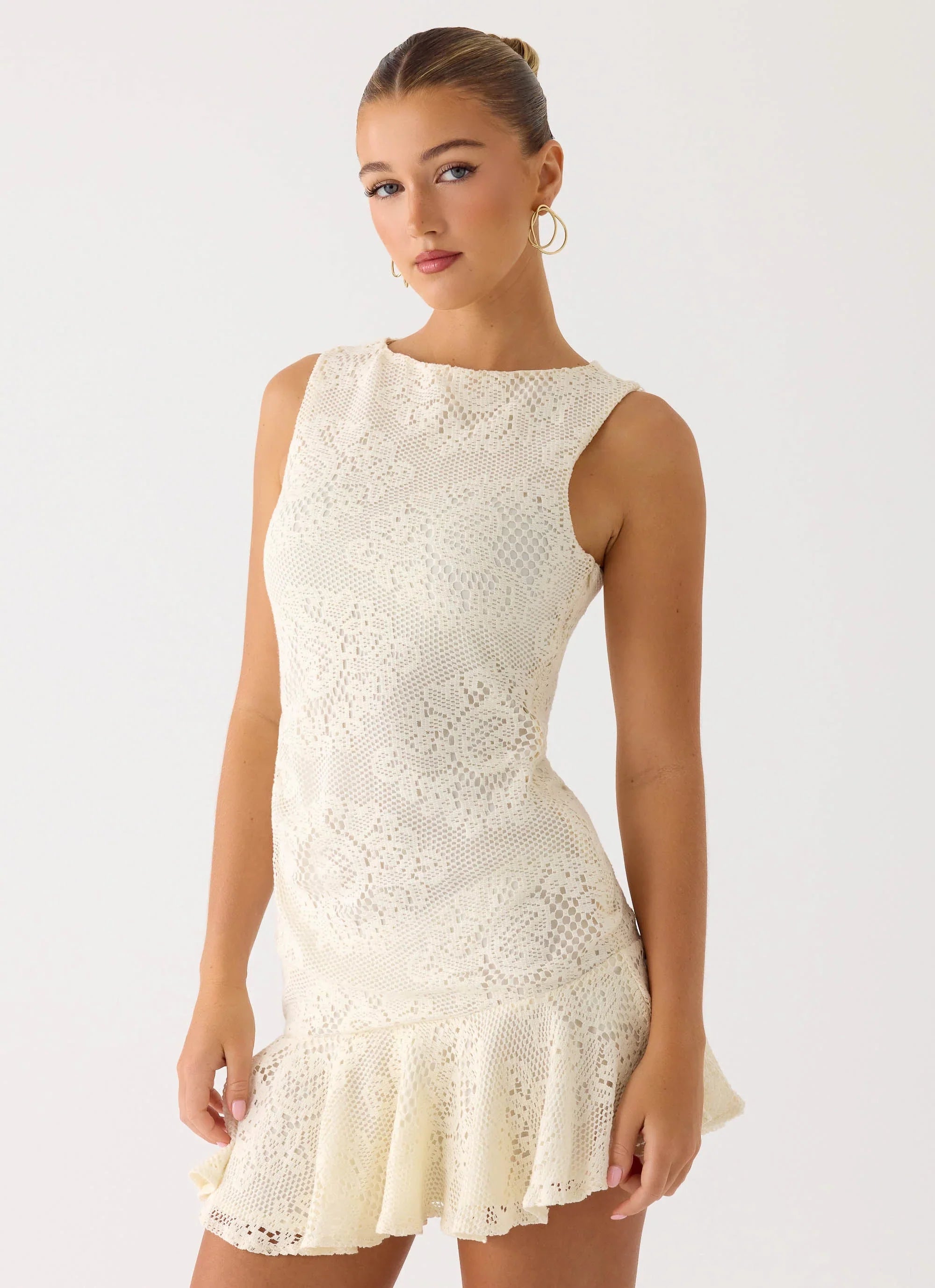 Adoria Mini Dress Ivory