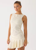 Adoria Mini Dress Ivory