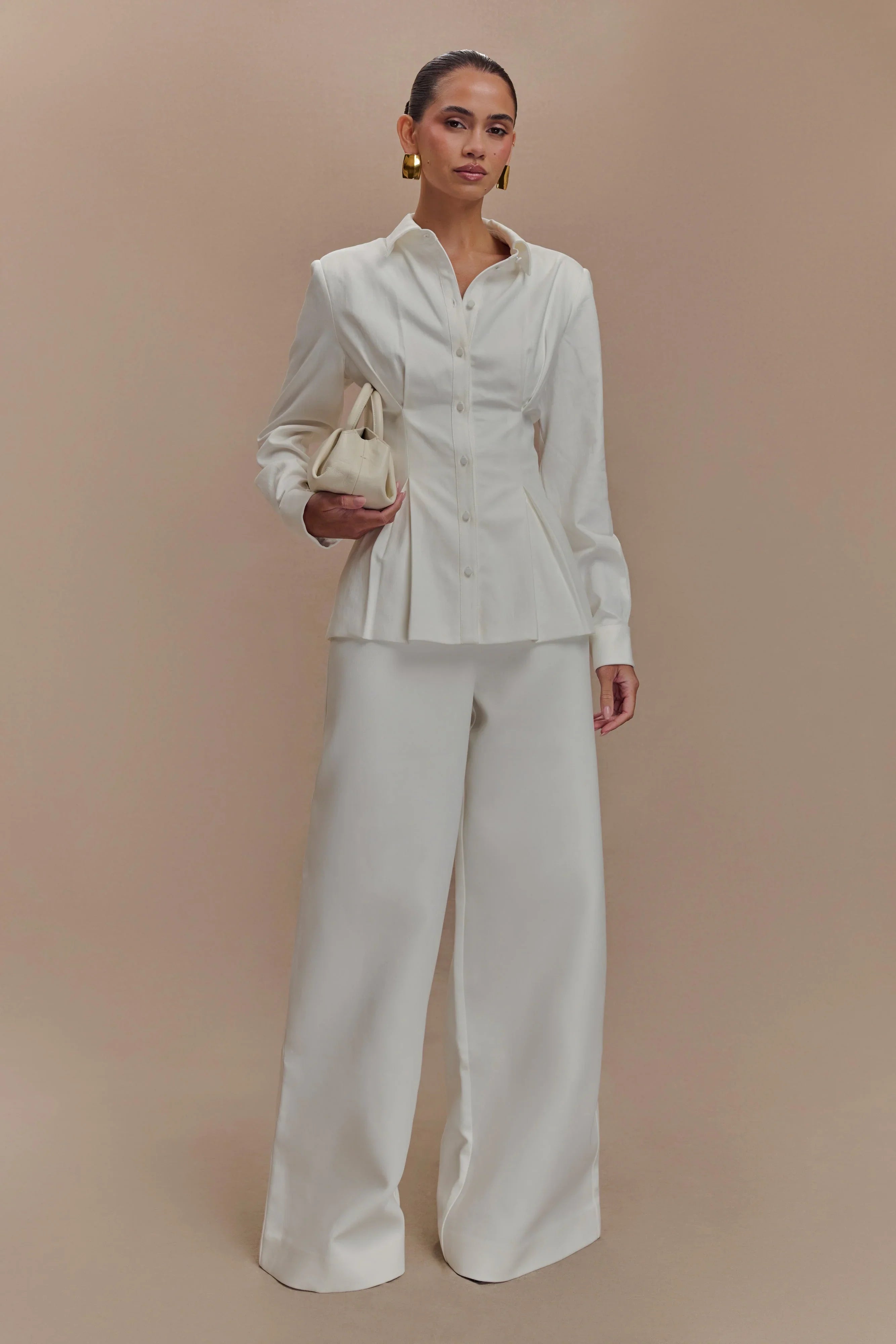 Rhia Oversized Shirt White