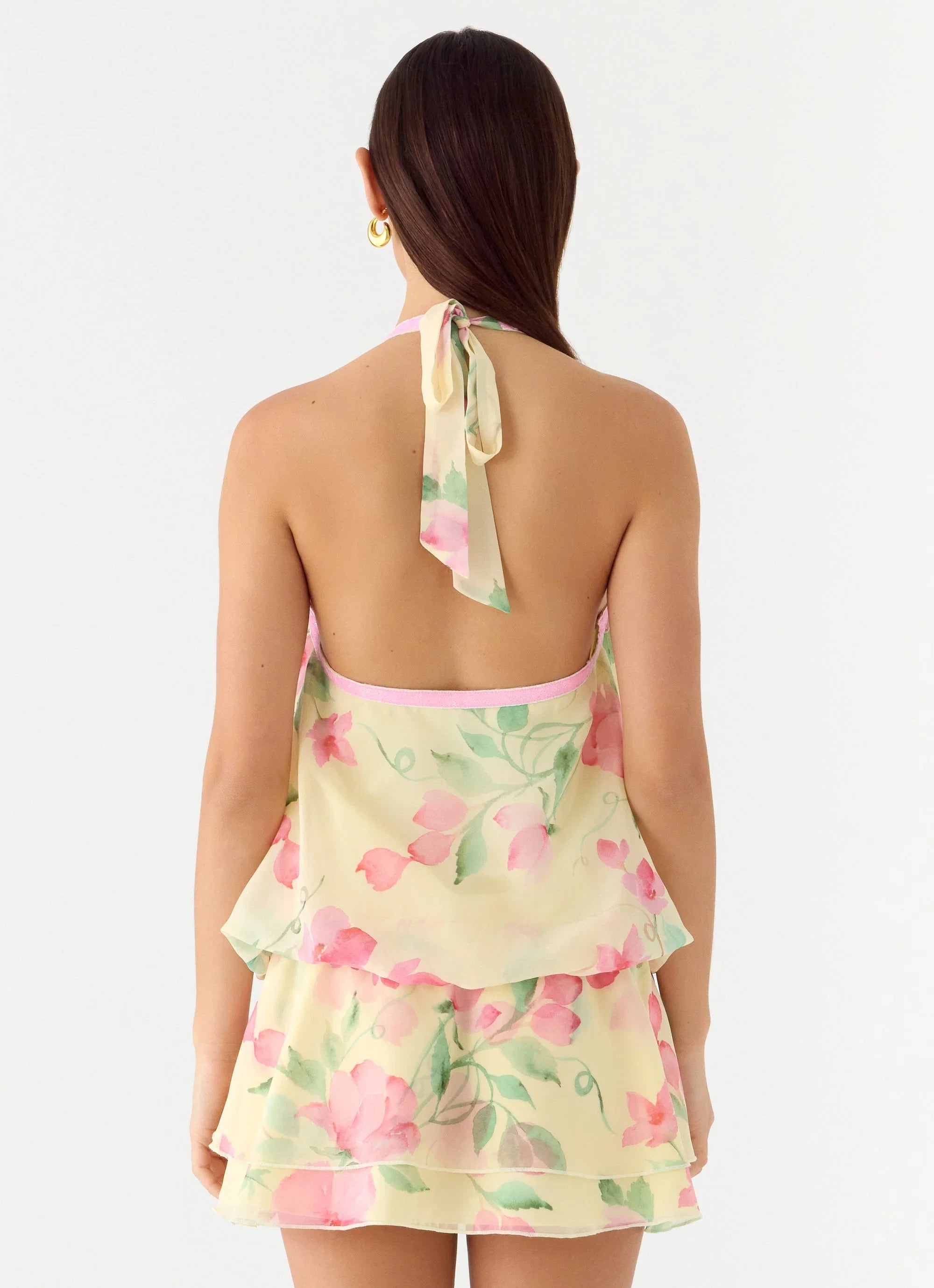 Read Your Mind Mini Dress Lemon Soleil