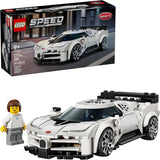 LEGO Speed Champions Bugatti Centodieci Hyper Sports Car Toy Model Kit Pretend Play Toy for Boys Girls Ages 9 Italian Model Car Kit for Racing Fans Gift Idea for Birthdays 77240