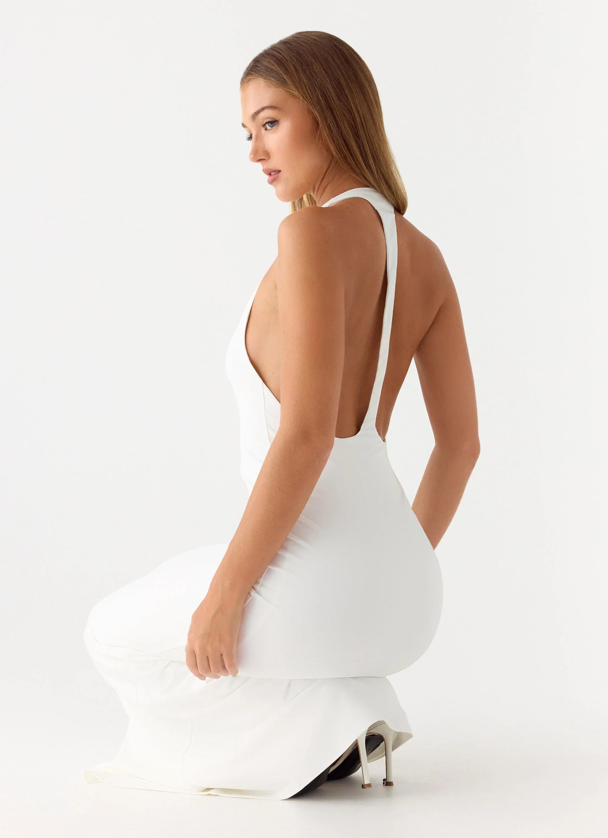 New Girl Maxi Dress White