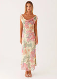 Role Model Maxi Dress Yellow Peony
