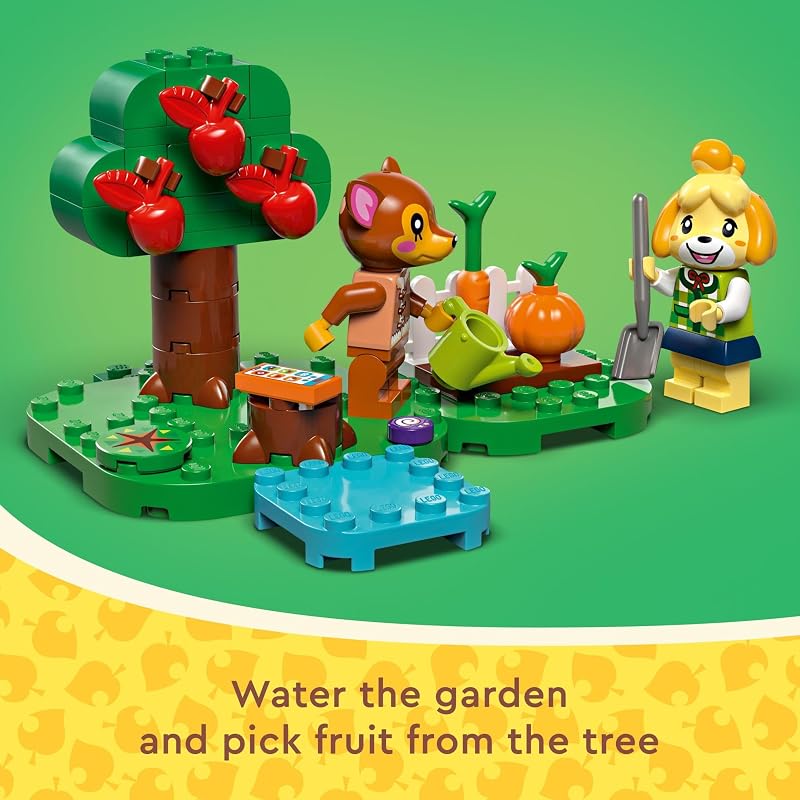 LEGO Animal Crossing Isabelles House Visit Buildable Creative Toy Set for Kids Includes Fauna and More Animal Crossing Toy Figures Video Game Birthday Gift for Girls and Boys Ages 6 and Up 77049