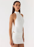 On My Way Mini Dress White