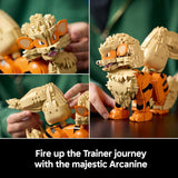 LEGO Pokémon Arcanine 72160 Collectible Building Set for Adults Ages 18 Posable Pokémon Model Kit for Display Bedroom Desk or Book Shelf Decor