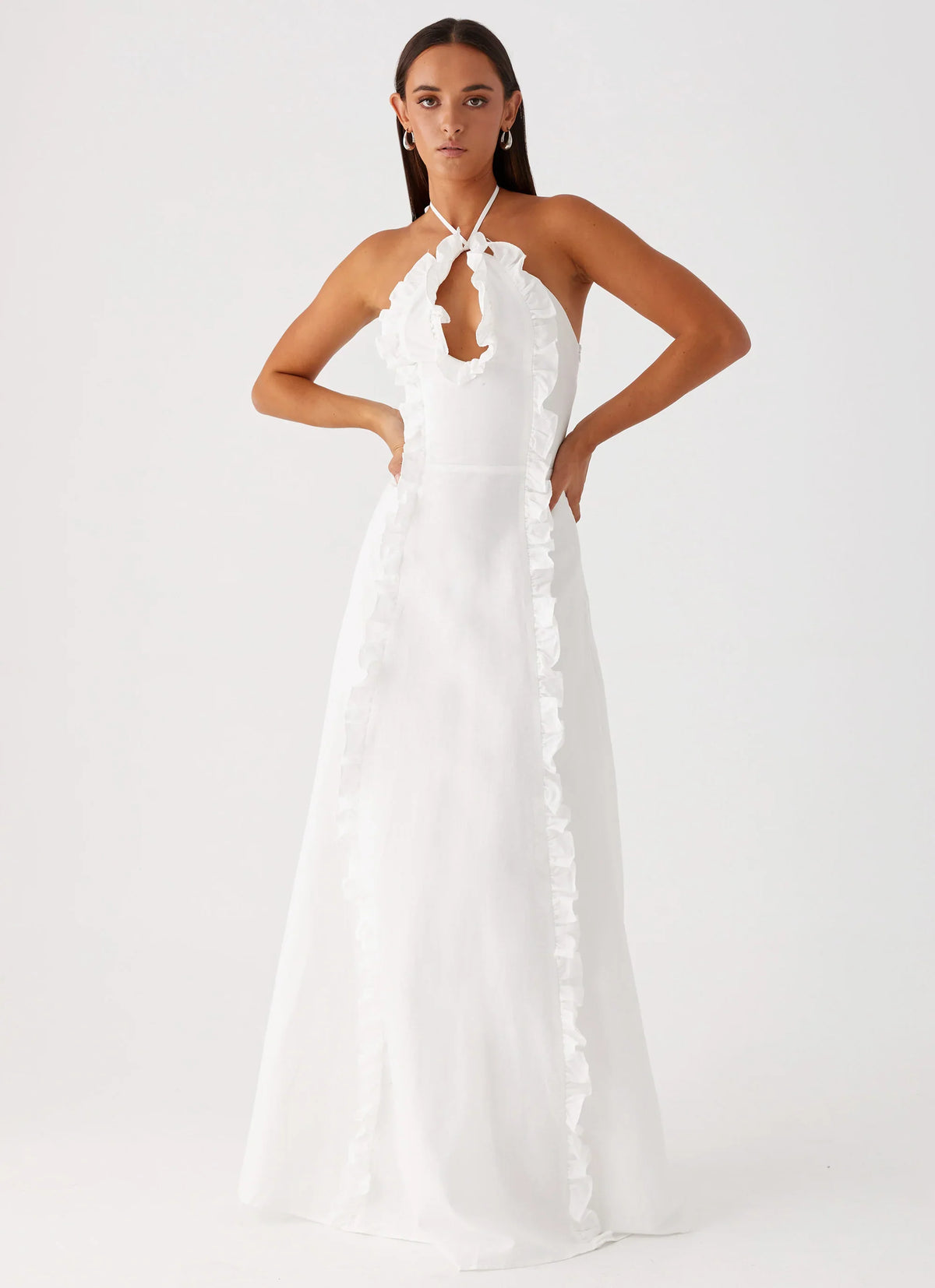 Mariella Maxi Dress White