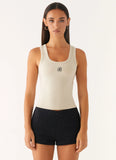 Signature Tank Top Oatmeal