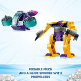 LEGO Marvel Team Spidey Web Spinner Headquarters Building Toy Pretend Play Spidey and His Amazing Friends Toys Playset for Boys Girls Ages 4 Years 3 Superhero Minifigures 10794