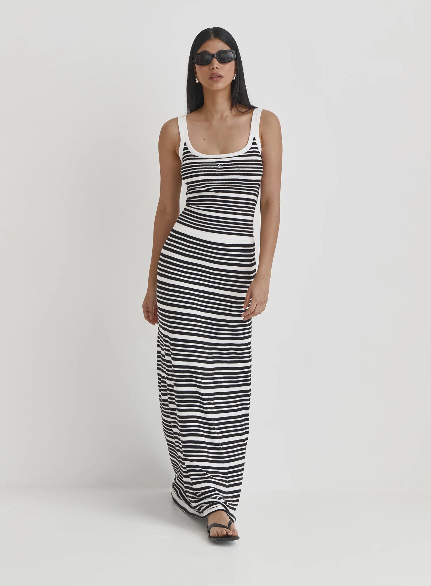Multi Stripe Vest Top