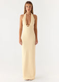 Javana Maxi Dress Yellow