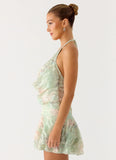 When I Move Mini Dress Mystic Paisley