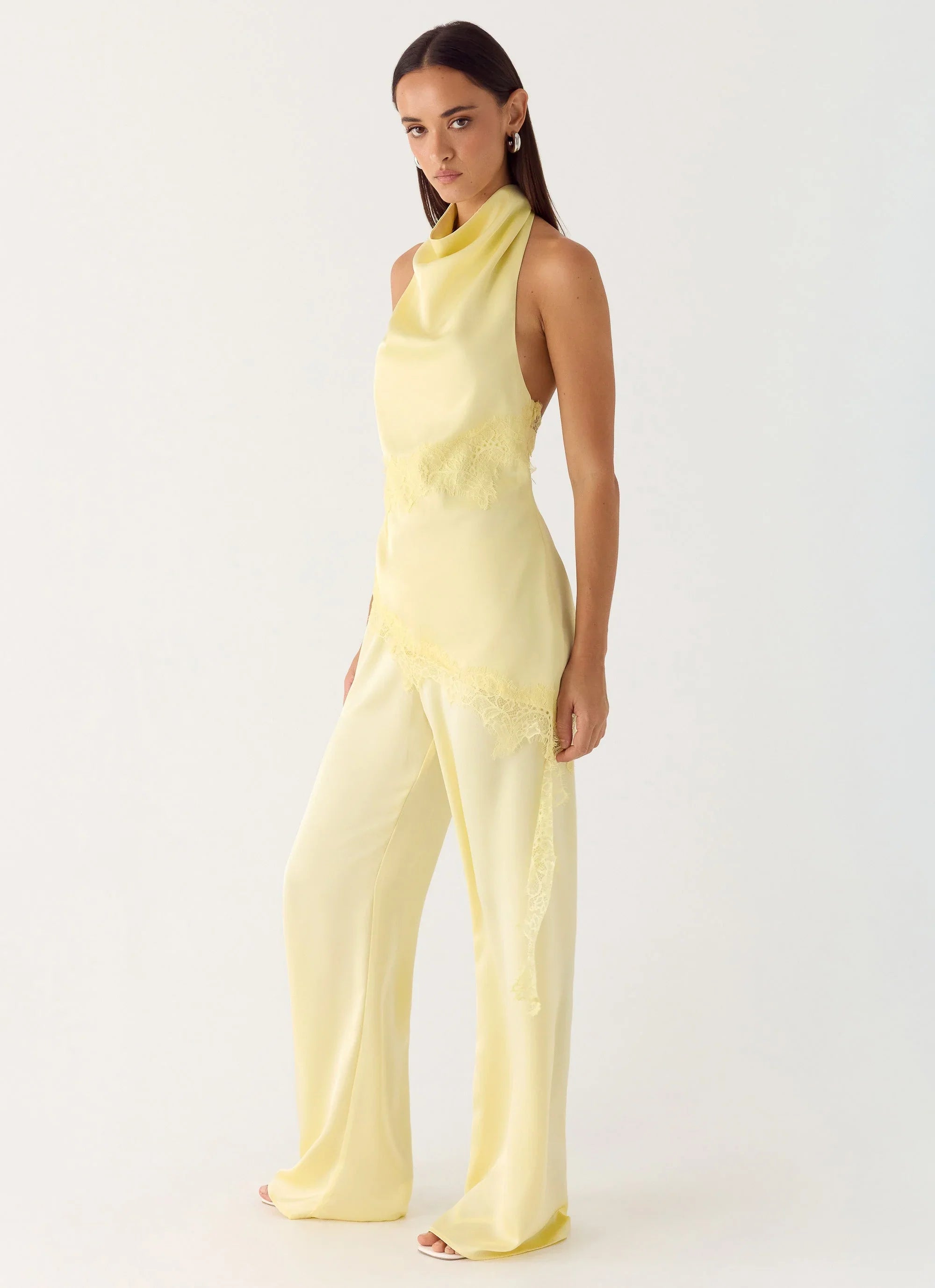 Emilee Cowl Top Yellow