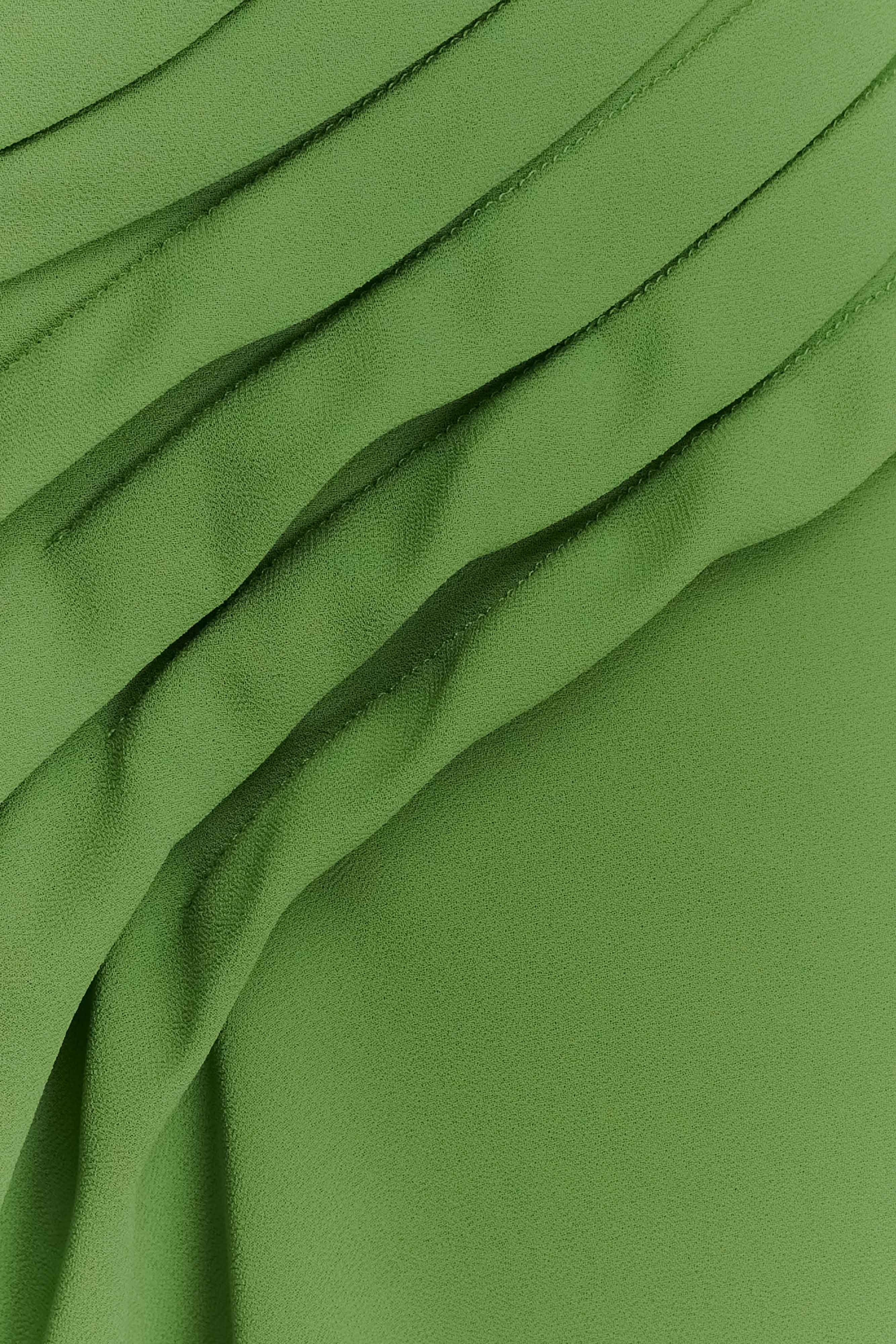 Oria Chiffon Mini Dress Green
