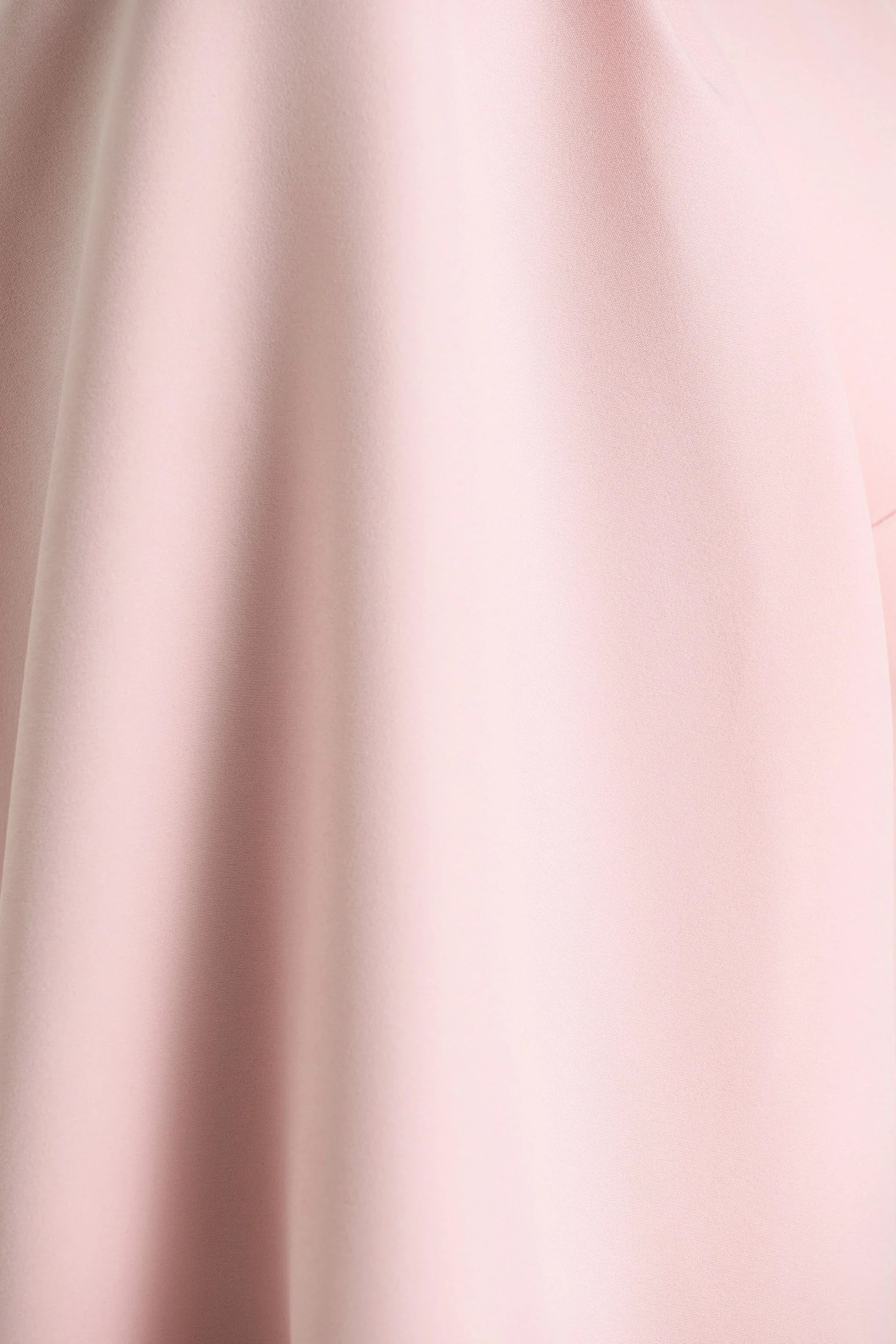Kellis Pink Asymmetric Maxi Dress With Balloon Sleeve