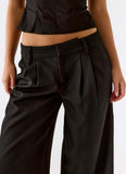 Samuel Low Rise Suiting Pants Black
