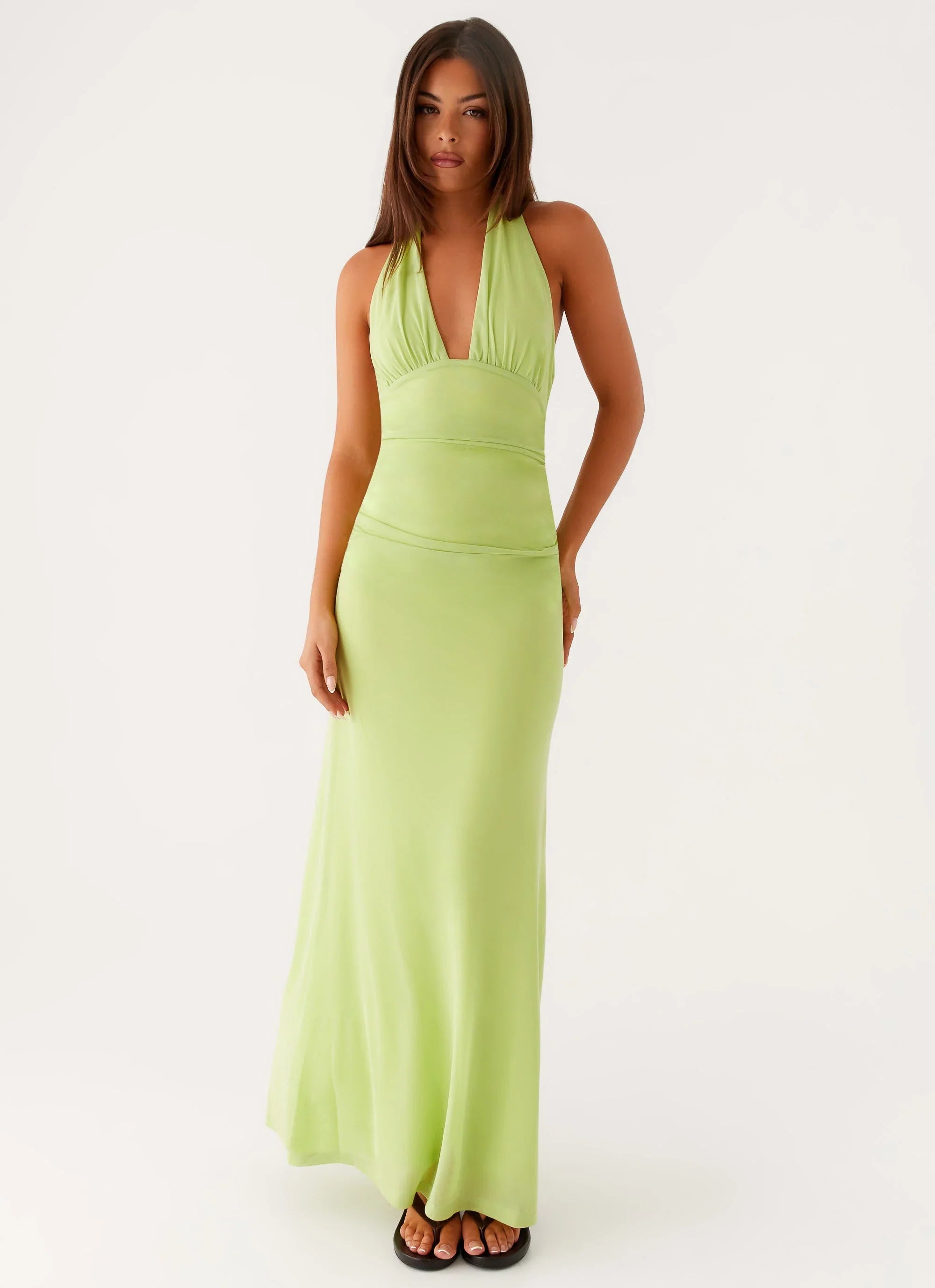 Kerrie Maxi Dress Lime