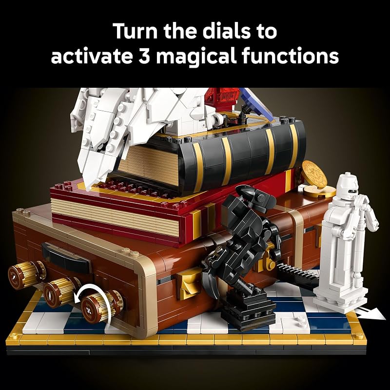 LEGO Harry Potter Sorcerers Stone Collectors Edition Building Set for Adults DIY Craft Kit for Women Men Ages 18 Buildable Hedwig 3 Minifigures Gift Idea for Birthdays 76466
