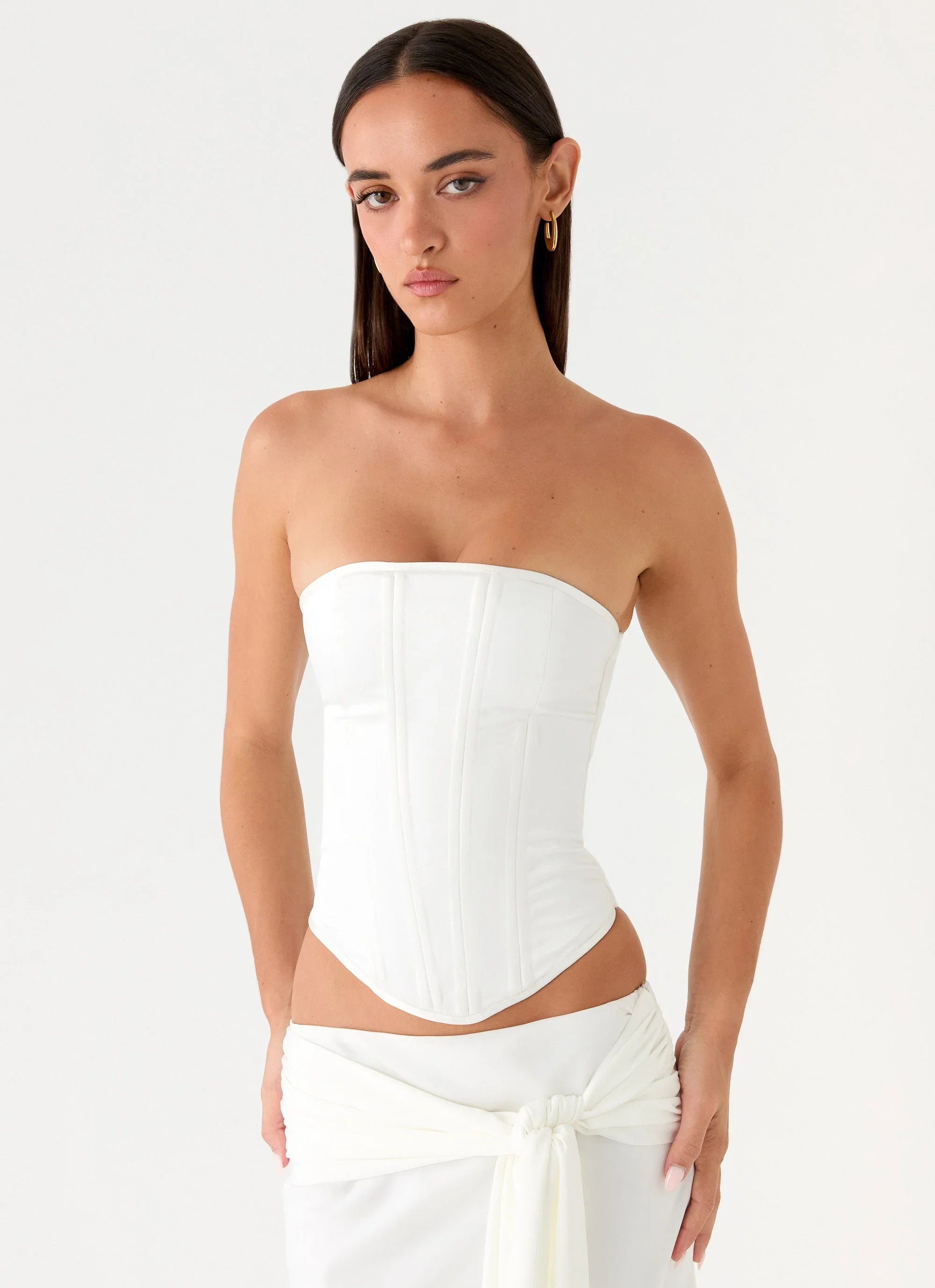 Evaleigh Corset White