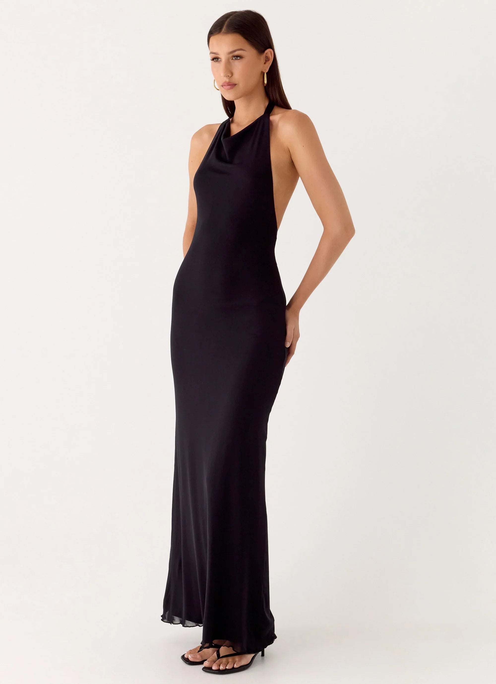 Starlight Nights Maxi Dress Black